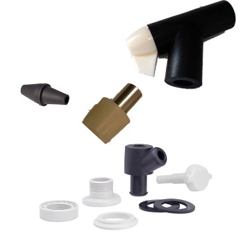Rubber Valves and adapters